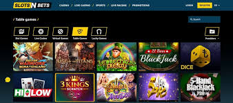 Experience the Thrill at SlotsNBets Online Casino UK